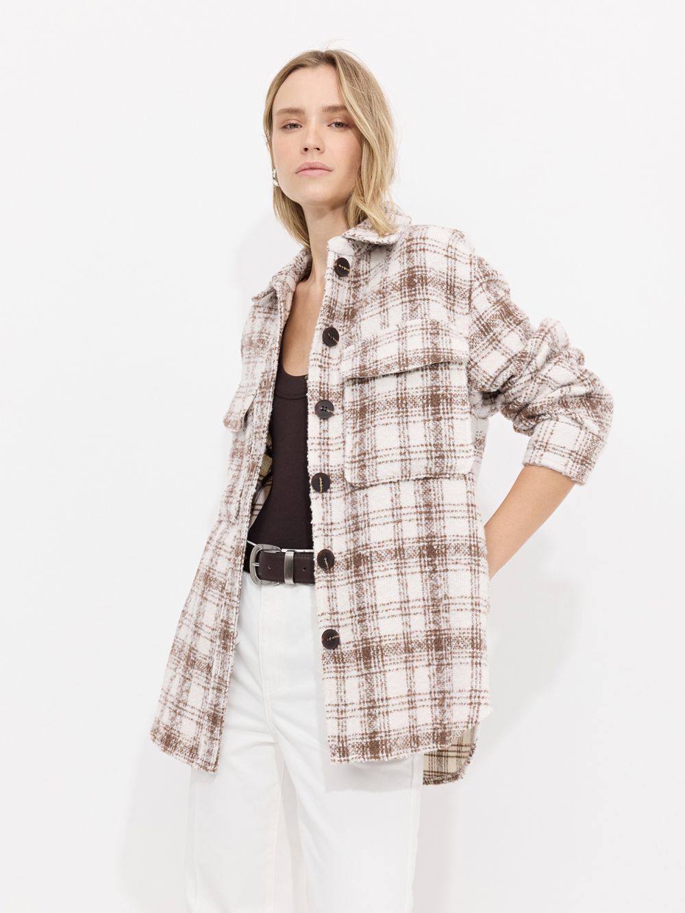 אוברשירט משבצות