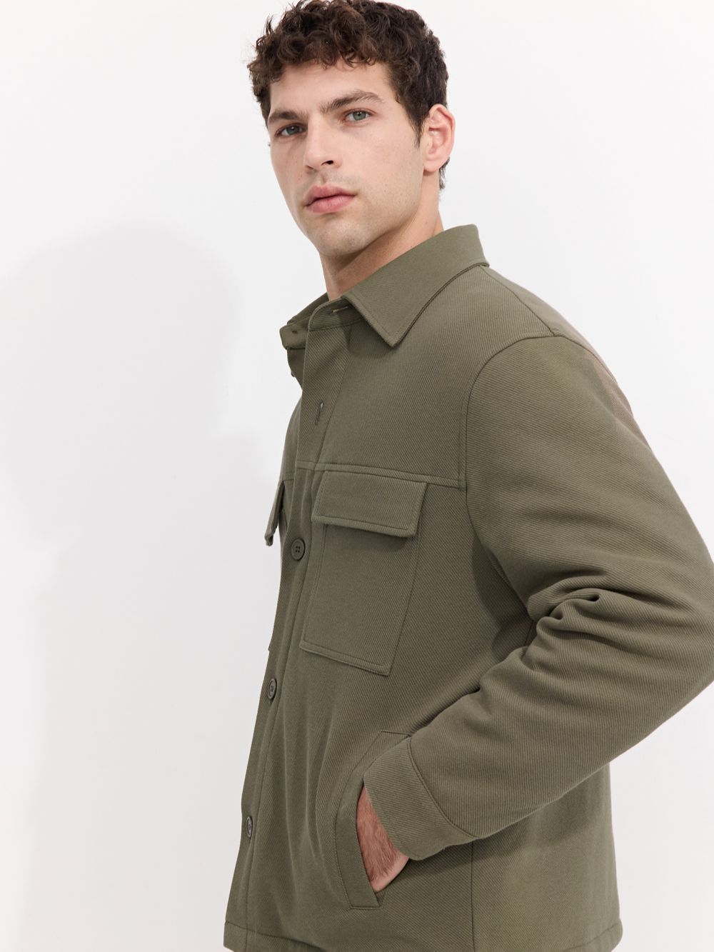 ג׳קט מבד טקסטורה