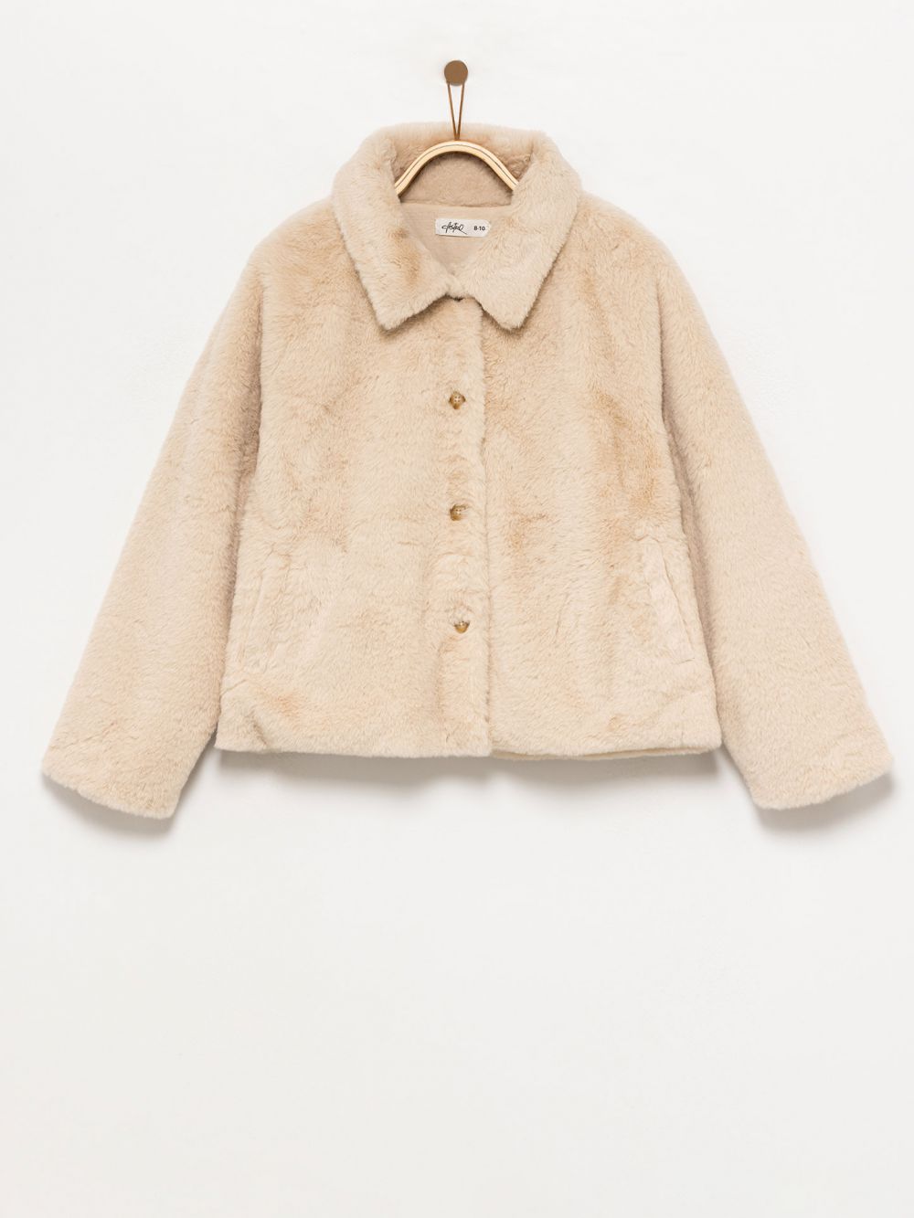 מעיל דמוי פרווה