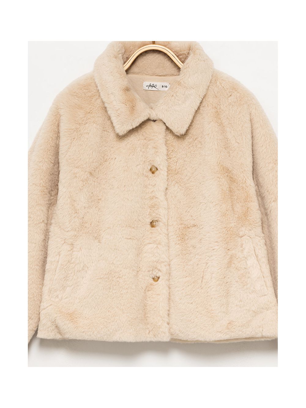 מעיל דמוי פרווה