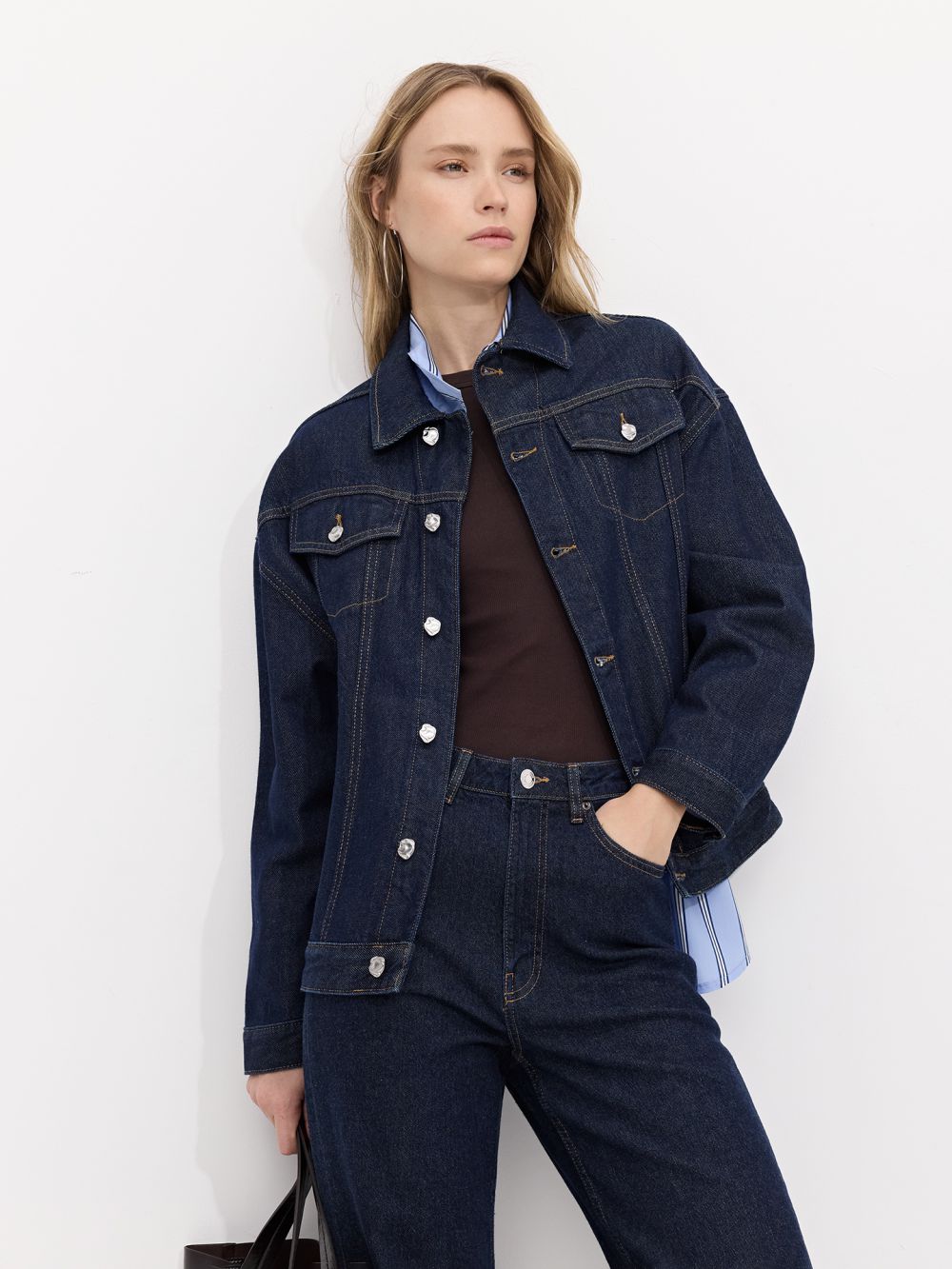 ג’קט ג’ינס אוברסייז