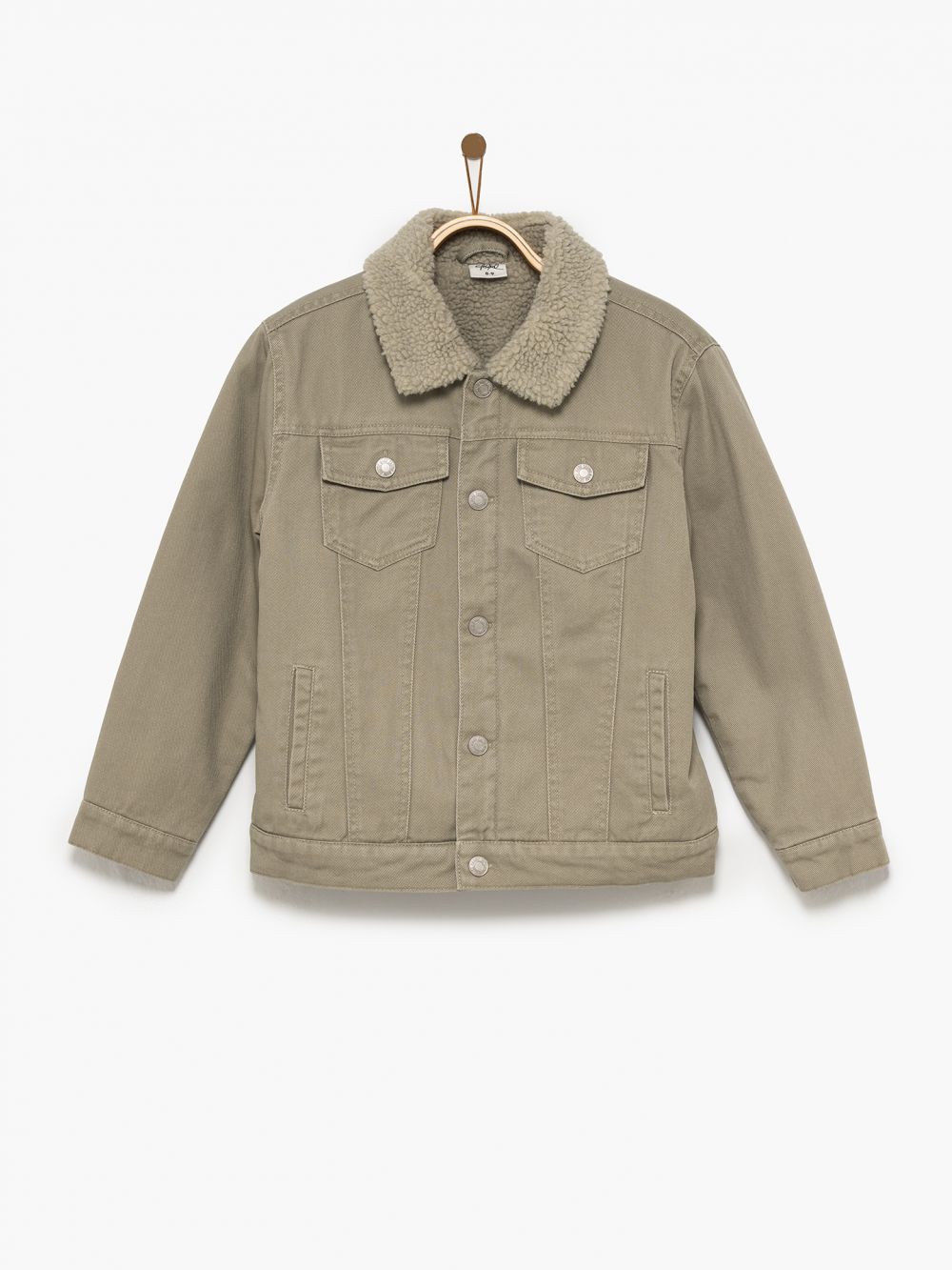 ג’קט ג’ינס משולב