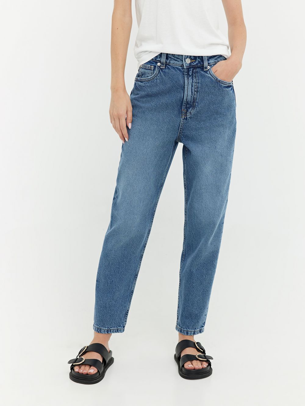 ג’ינס MOM-HIGH WAIST