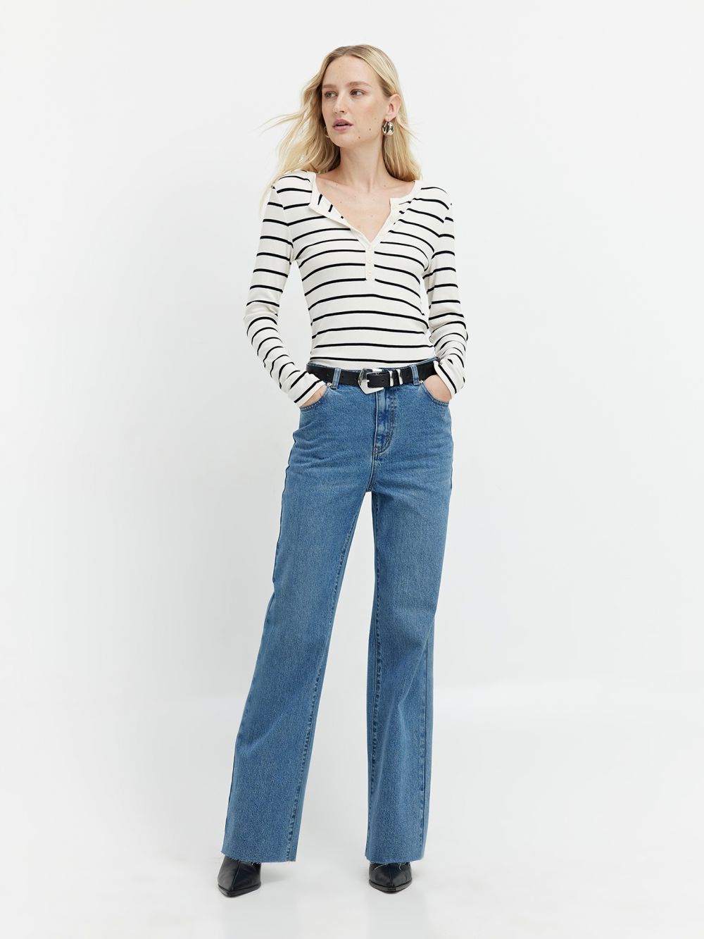 ג’ינס WIDE LEG