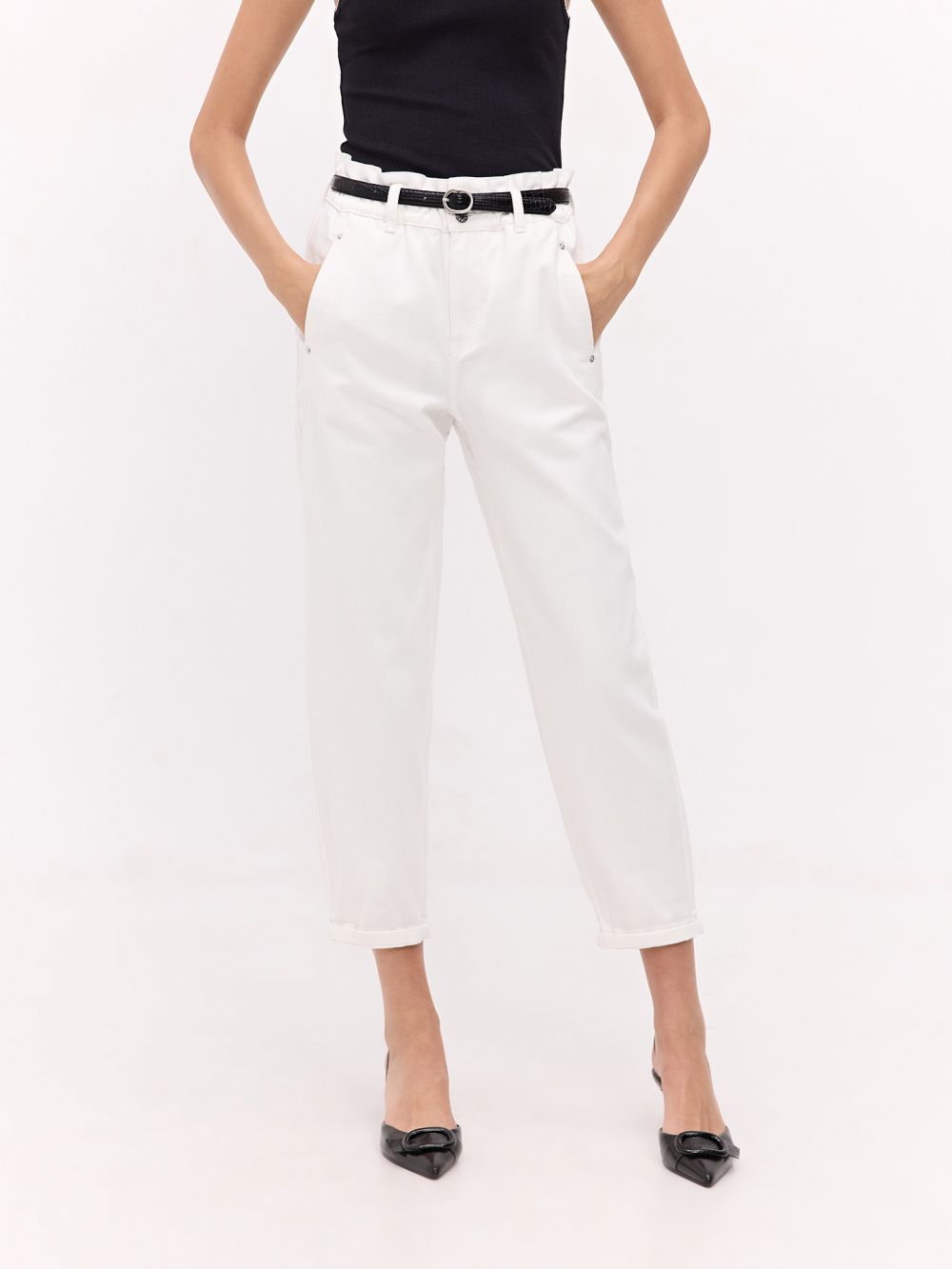 ג׳ינס BAGGY עם חגורה