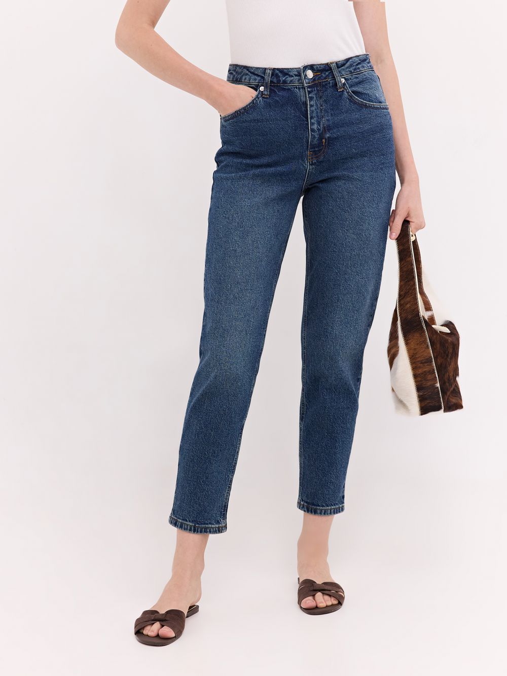 ג׳ינס COMFORT MOM שטוף