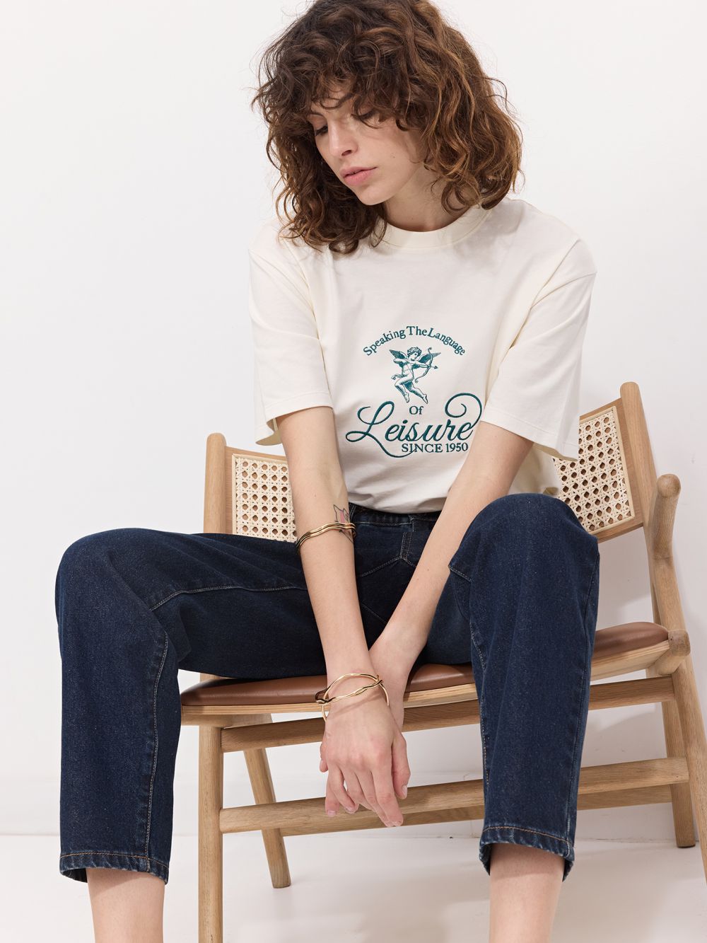 ג׳ינס BAGGY עם חגורה