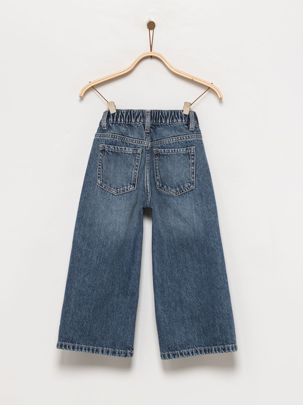 ג’ינס WIDE-LEG עם שרוך