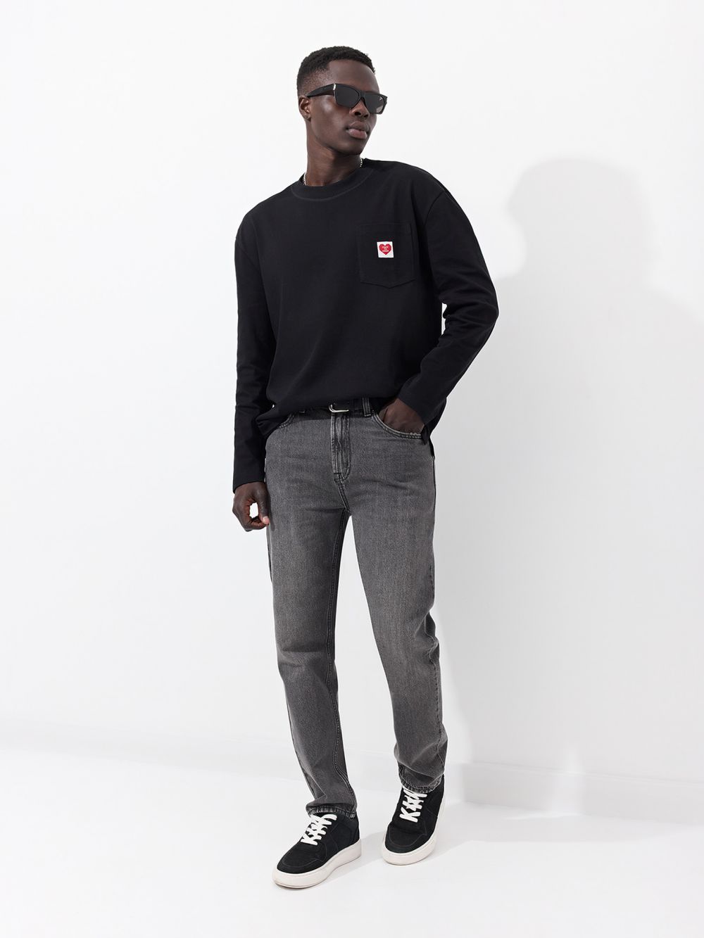 ג׳ינס בגזרת straight vintage