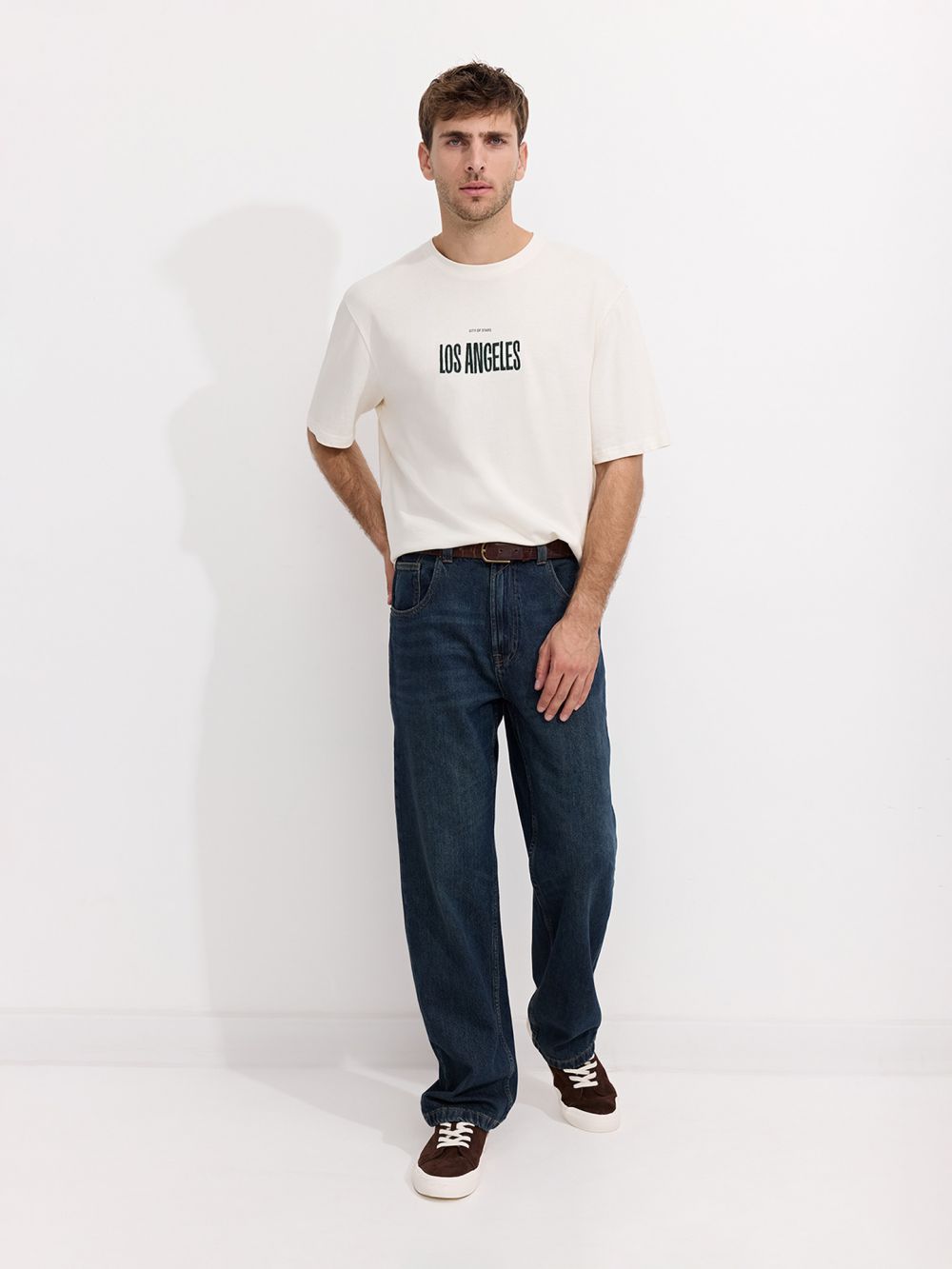 מכנס ג’ינס WIDE-LEG