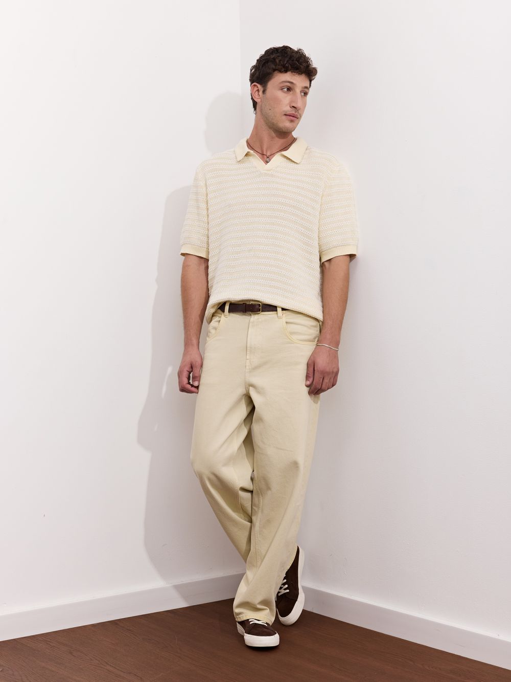 גינס BAGGY עם שטיפה