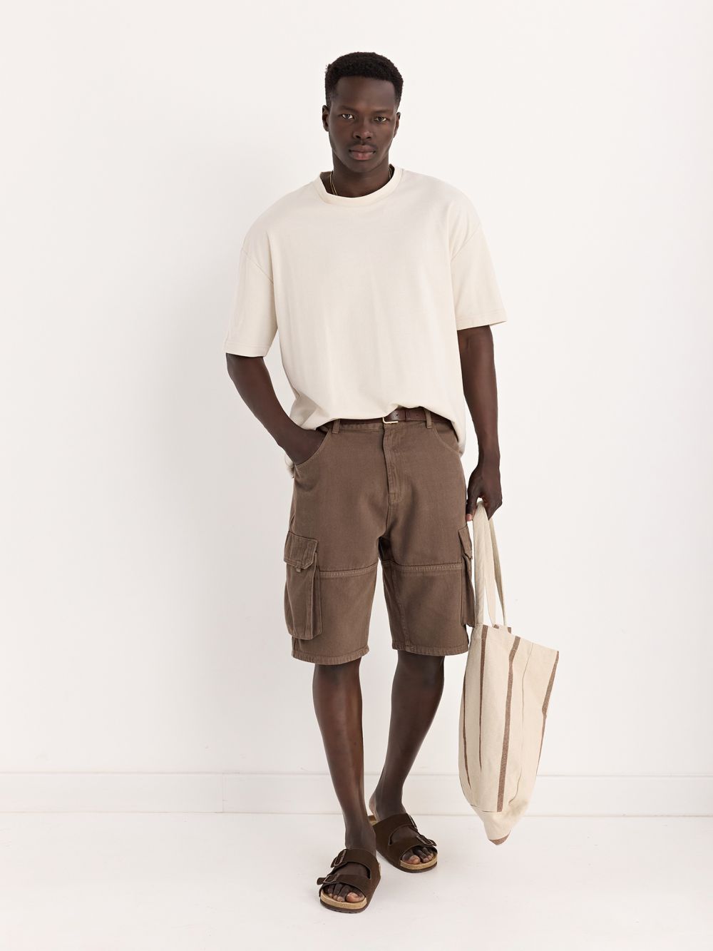 דגמ״ח קצר מג׳ינס צבעוני