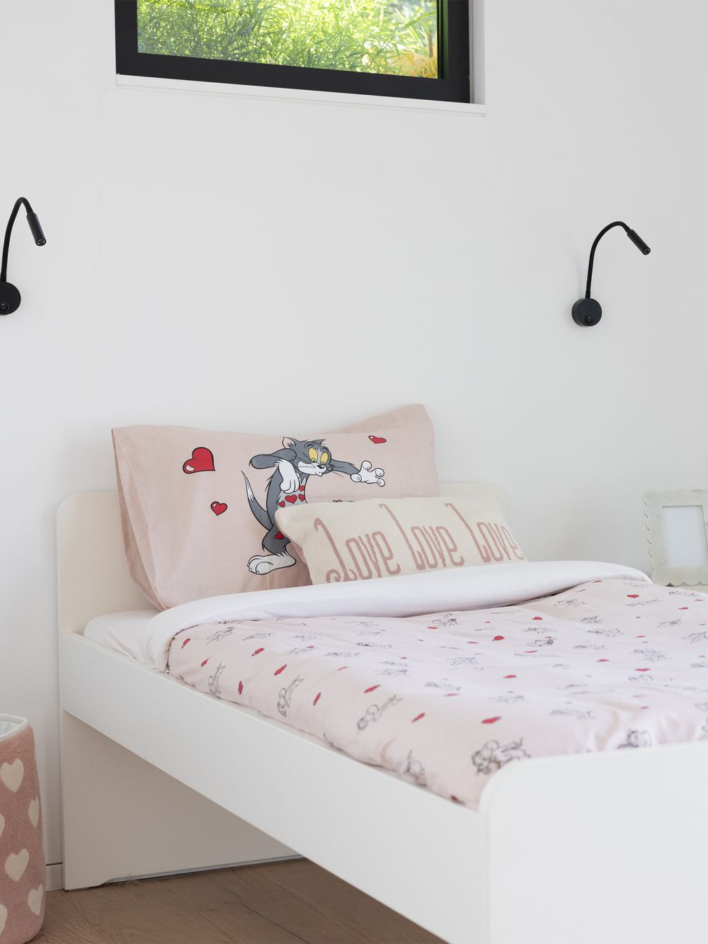 סט מצעים טום וגרי ורוד