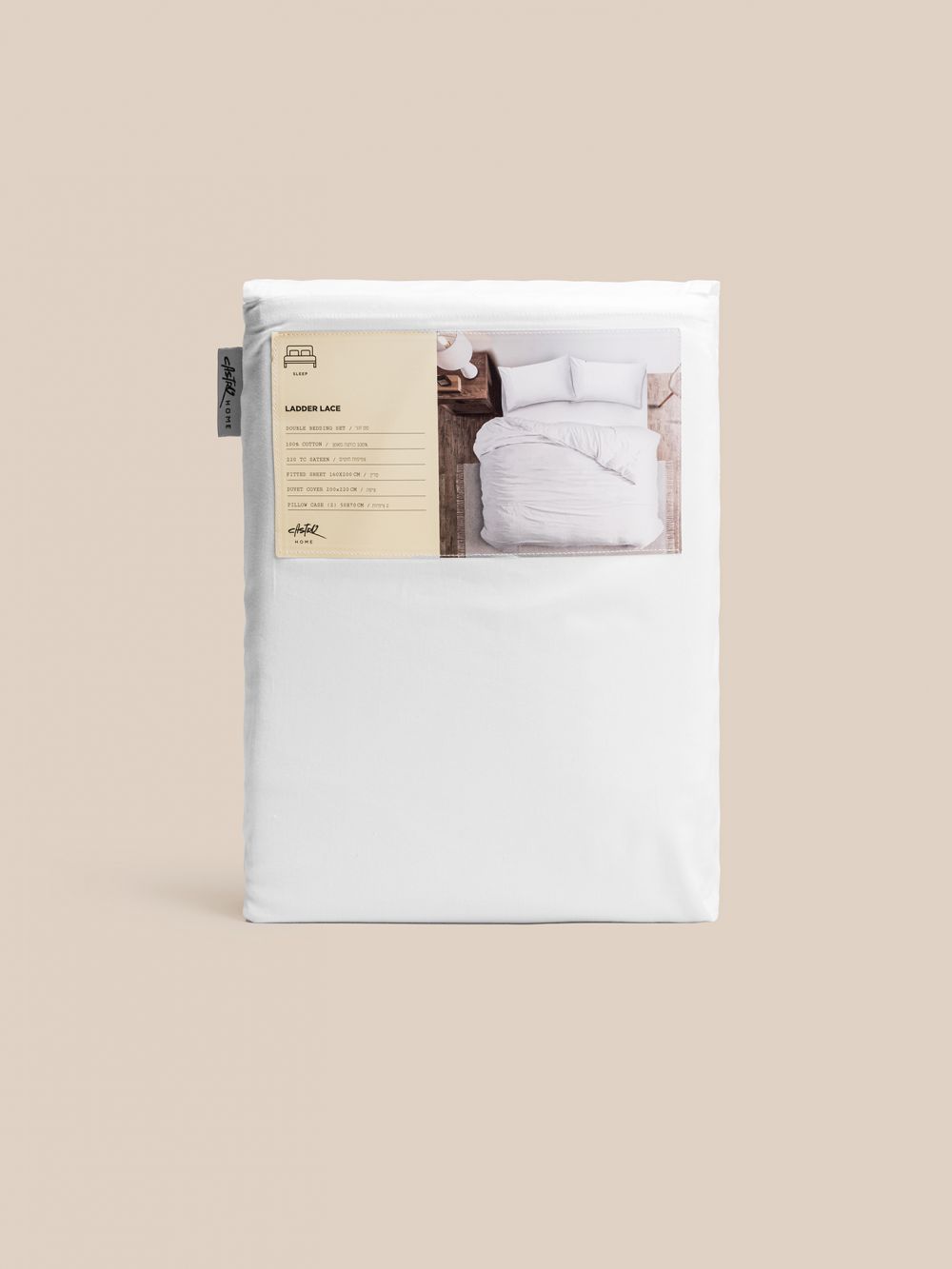 תחרה סט מצעי כותנה