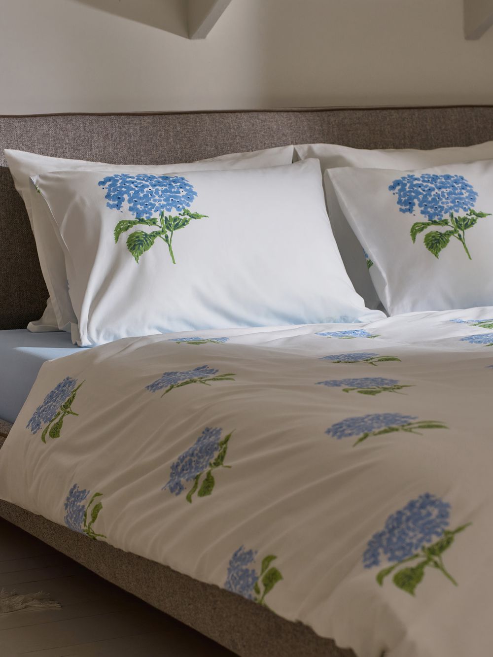 סט מצעים הורטנזיה 160x200 ס״מ 180TC