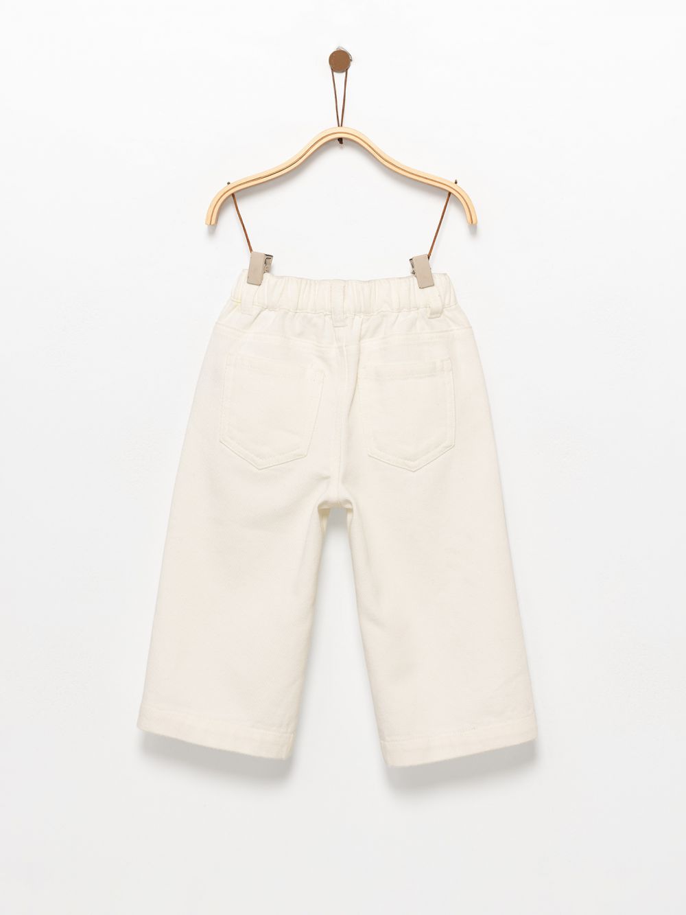 מכנסי דריל רקומים