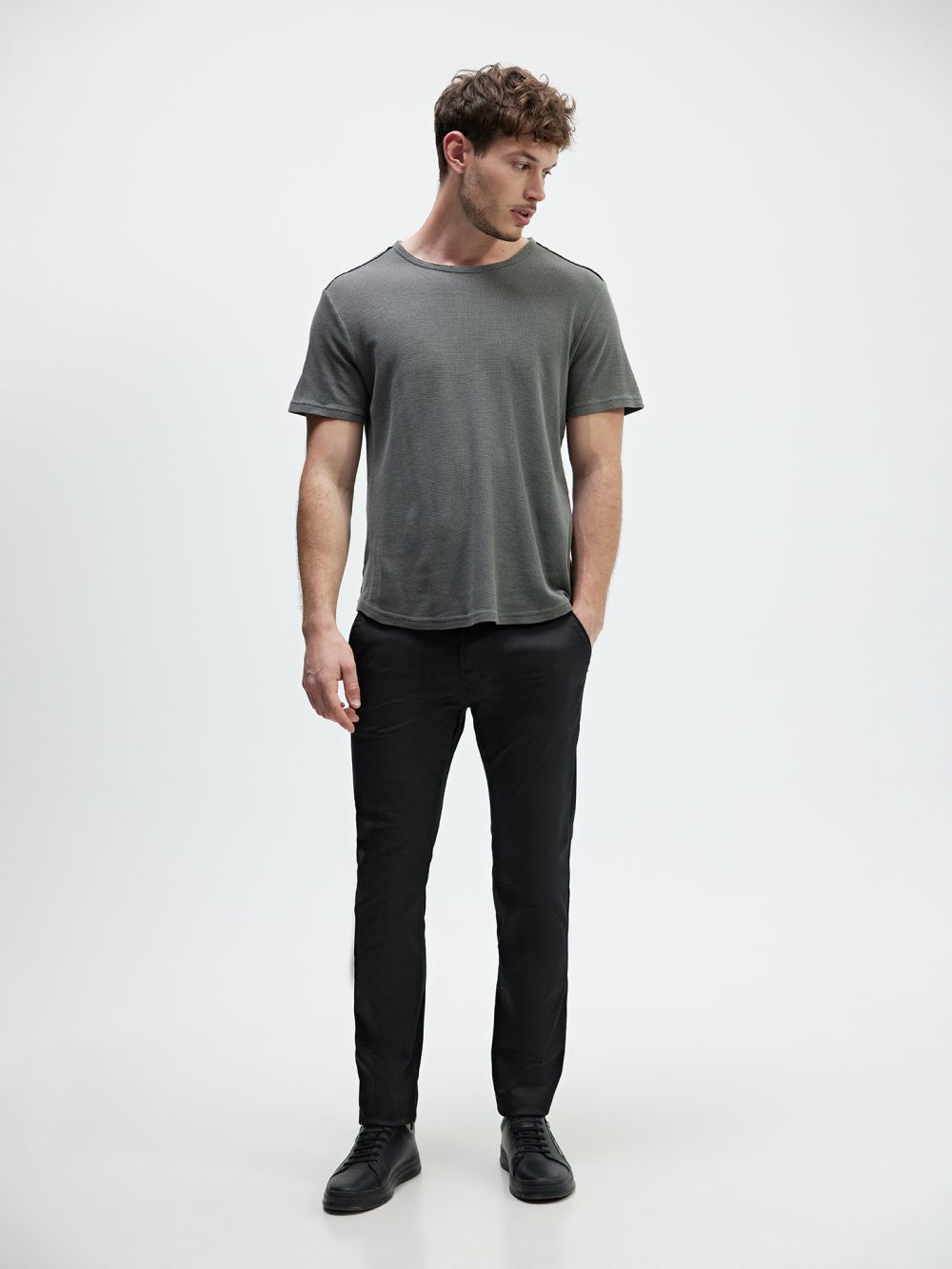 מכנסי super slim ארוכים