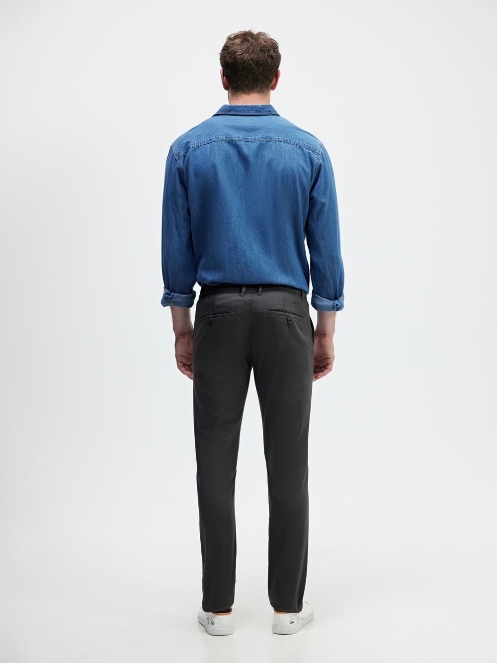 מכנסי super slim ארוכים