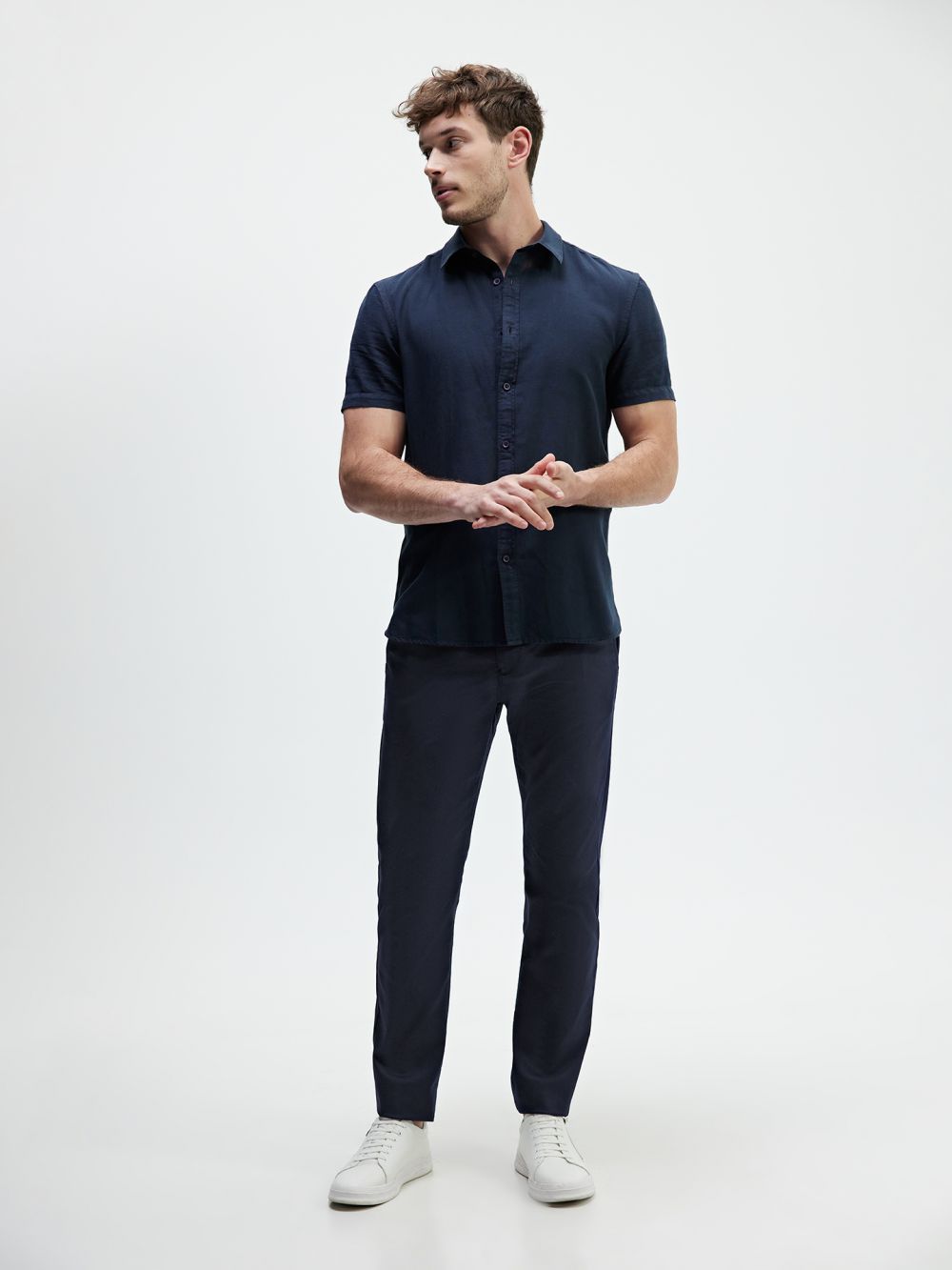 מכנסי super slim ארוכים