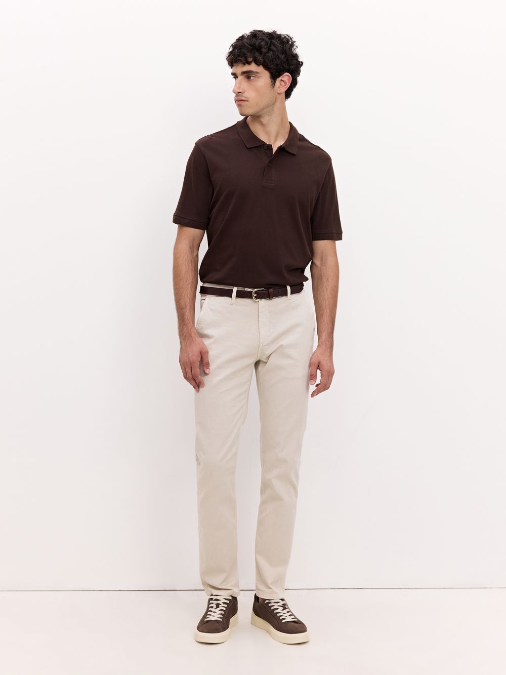 מכנסיים מחוייטים שטופים SLIM