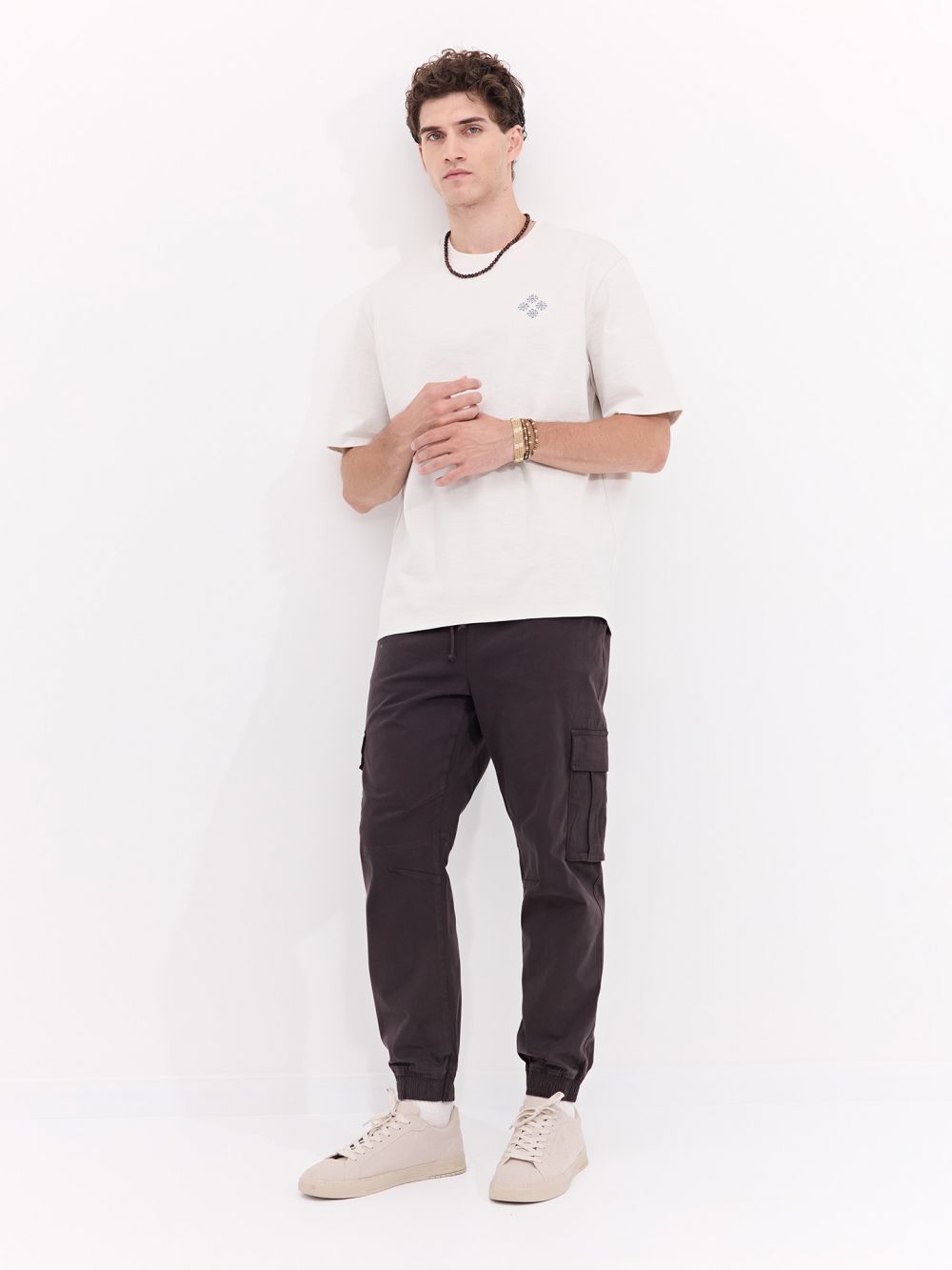 מכנסי דגמ״ח עם מותן אלסטית