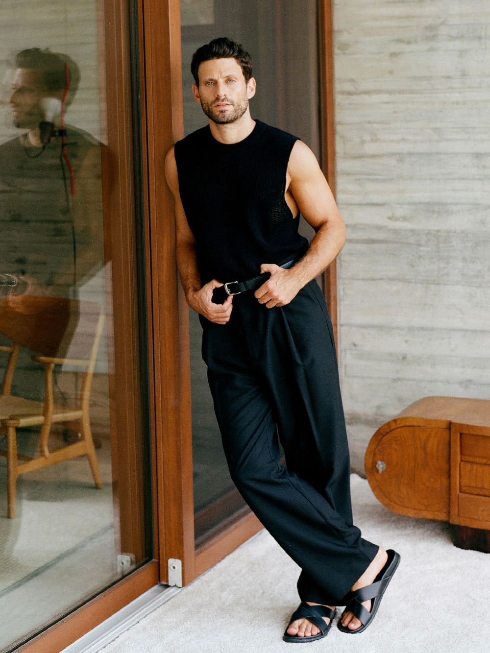 מכנסיים בסגנון מחויט