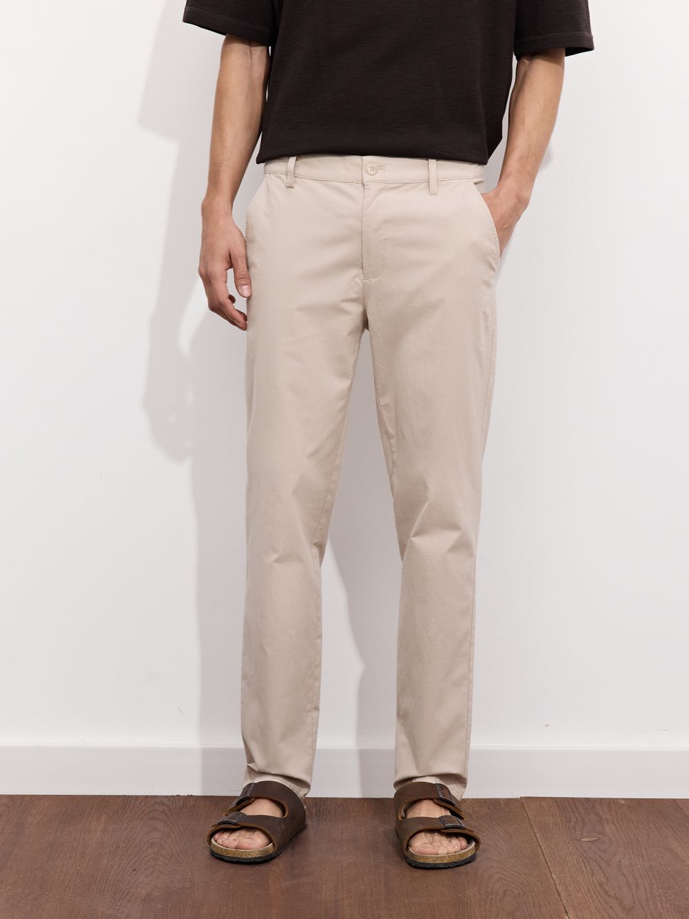 מכנסי CHINNO SLIM עם טקסטורה