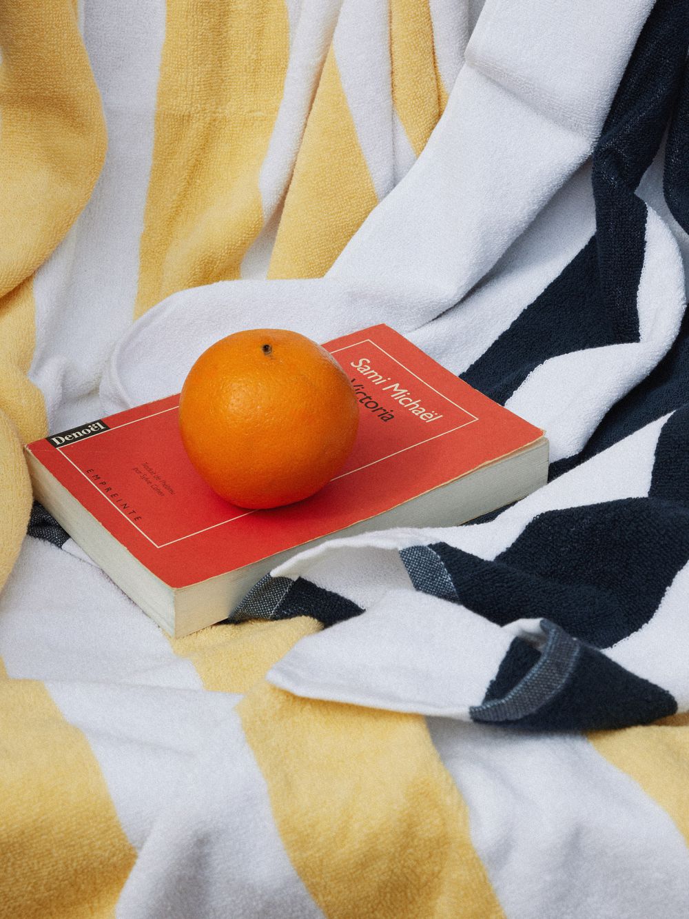 מגבת חוף פסים 85X160CM