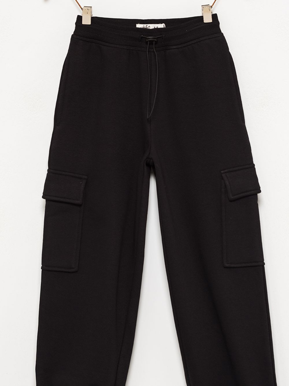 מכנסי פוטר עם גומי במכפלת