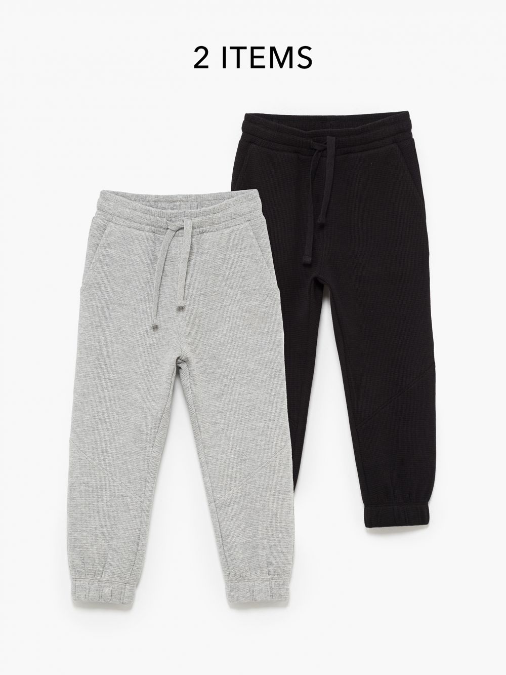 מארז זוג מכנסי ופל ארוכים 4Y-12Y