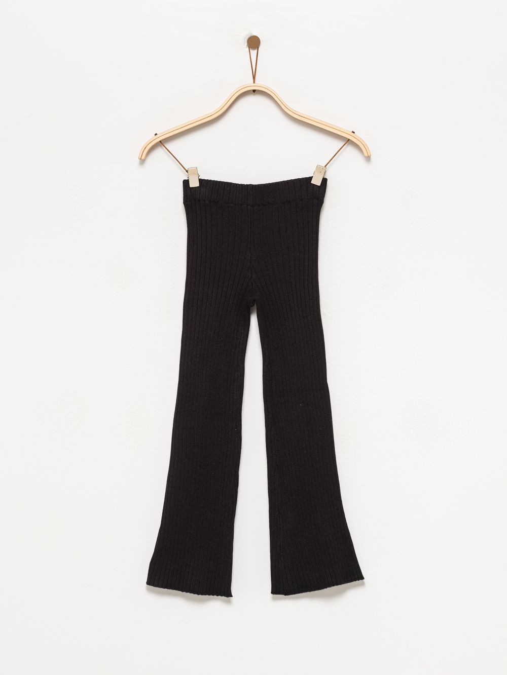 מכנסי סריג מתרחבים