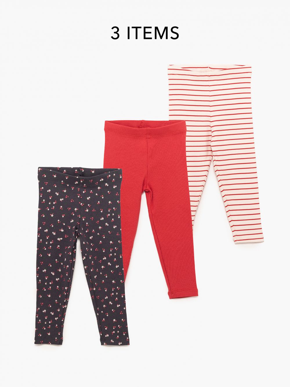 מארז 3 טייצי ריב ארוכים 6M-4Y