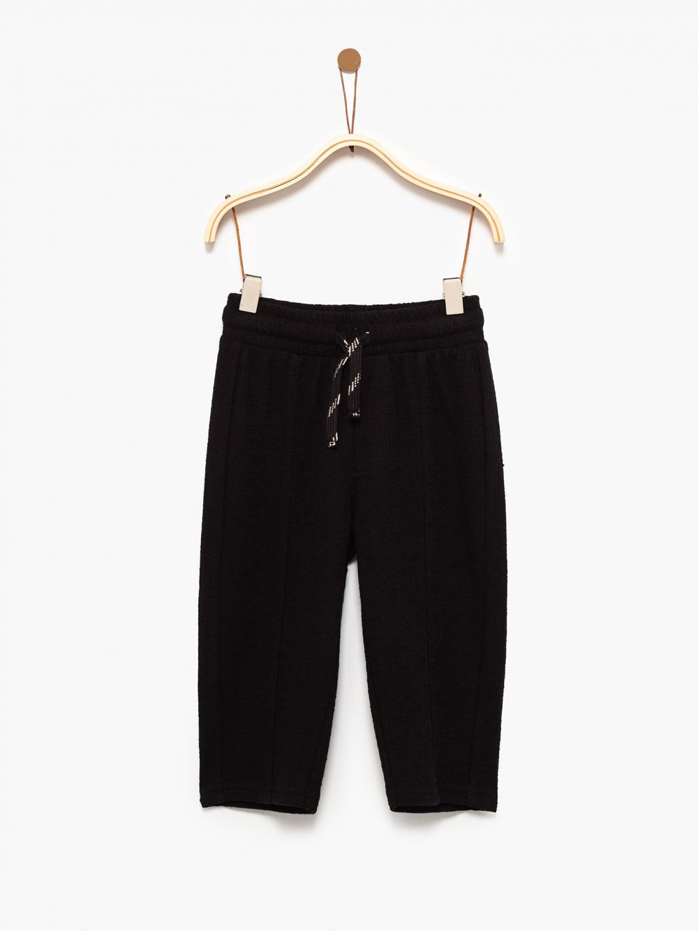 מכנסי טקסטורה ארוכים