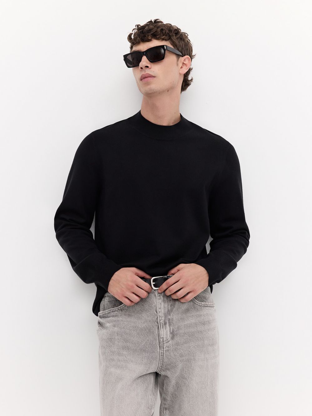 סריג צווארון גולף