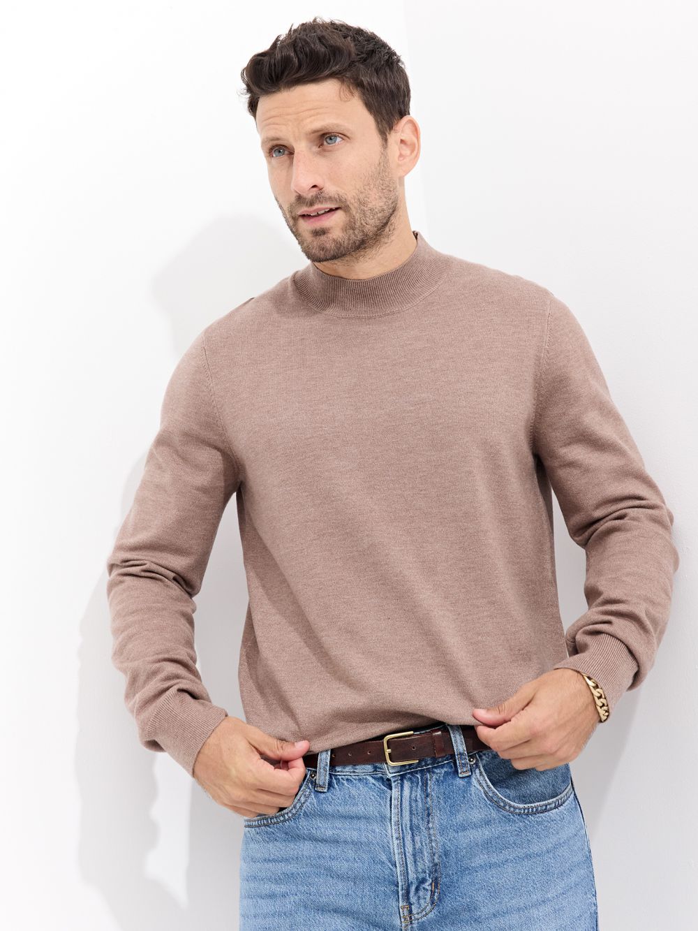 סריג צווארון גולף