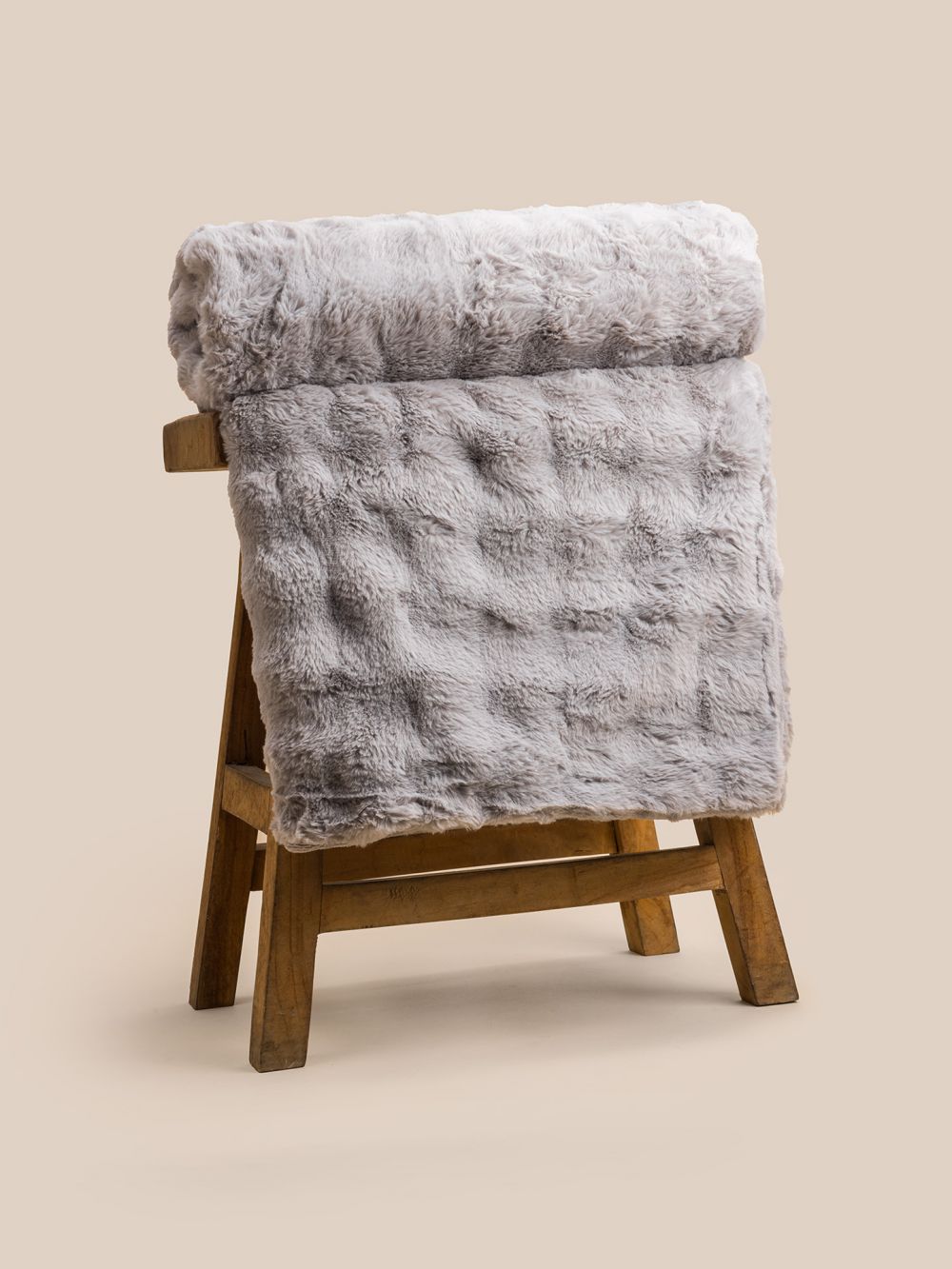 שמיכת פליז מגע פרווה רך