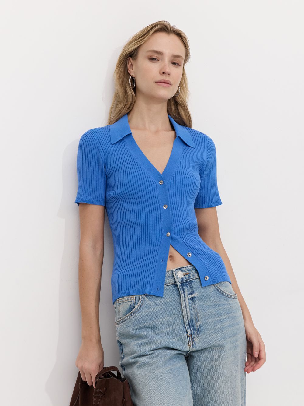 סריג פולו קצר