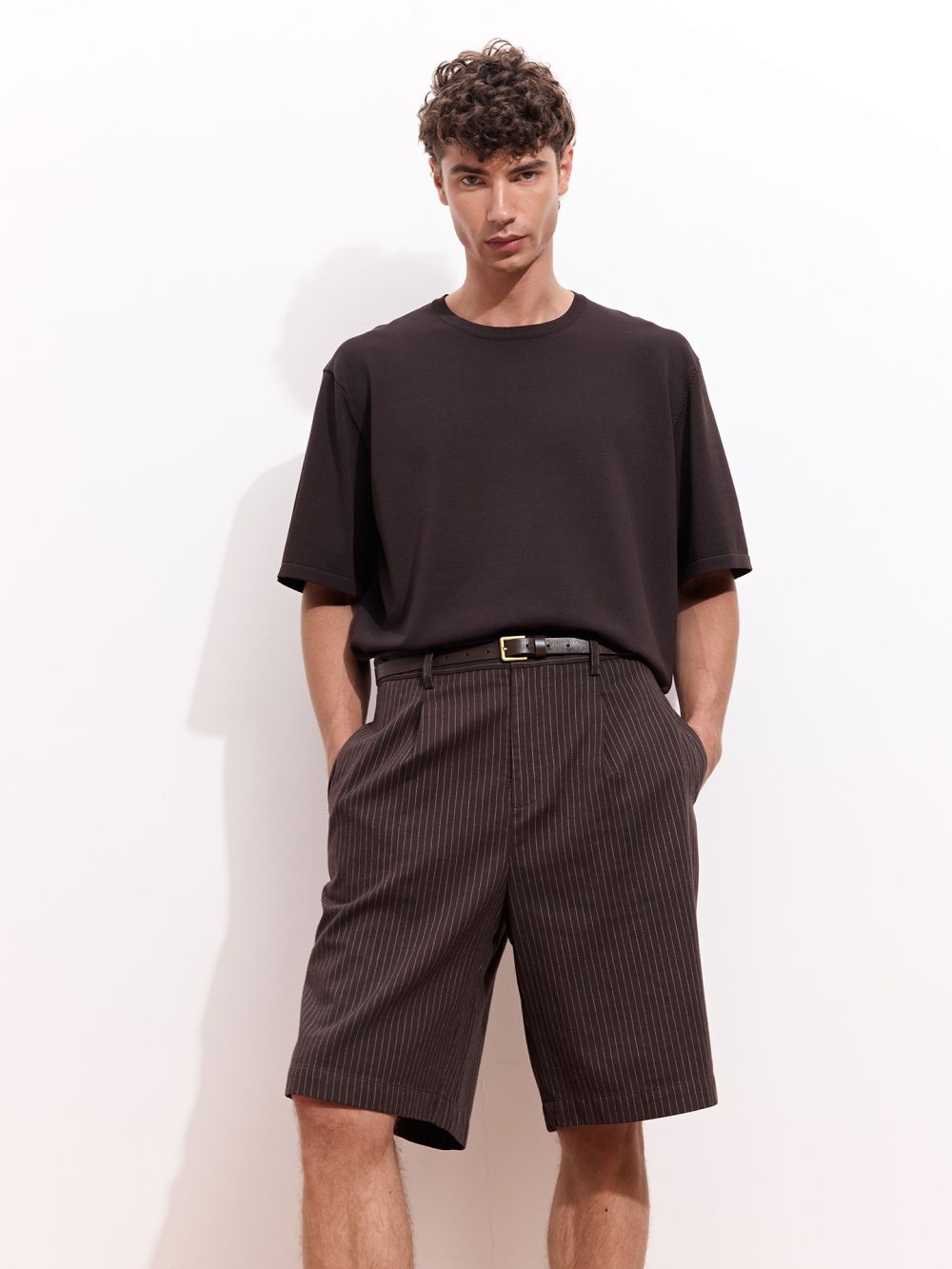 טי-שירט סריג Regular Fit