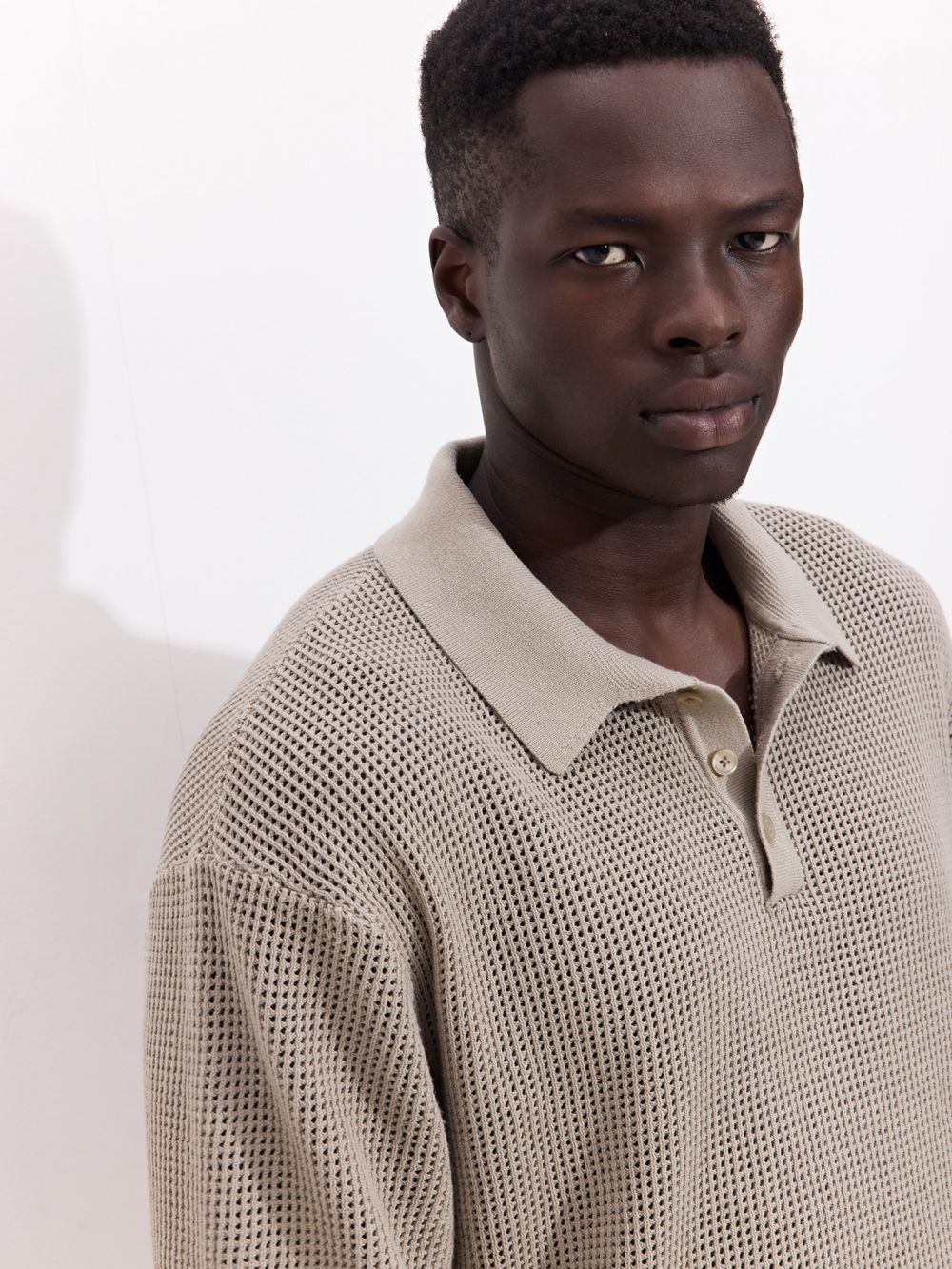 חולצת פולו סריג