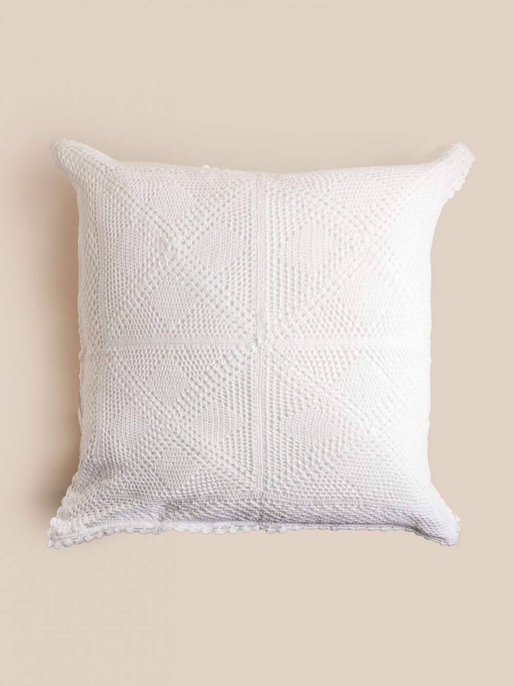 כיסוי לכרית 60X60CM תחרה איילת