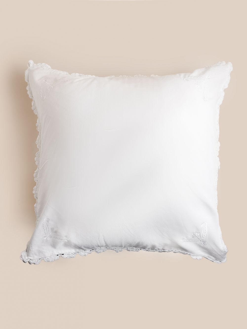 כיסוי לכרית 60X60CM תחרה שיין