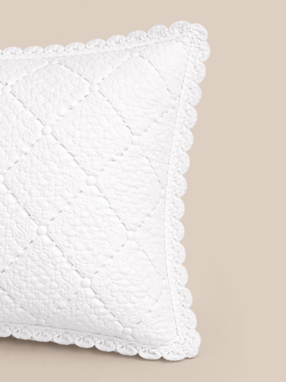 כיסוי לכרית 60X60CM תחרה אלונה