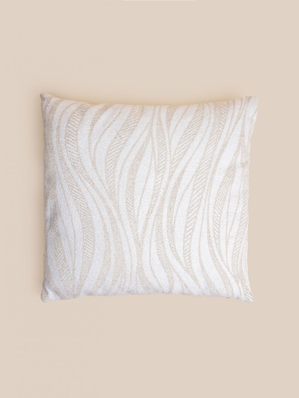 כרית נוי פסים קרם 45X45CM