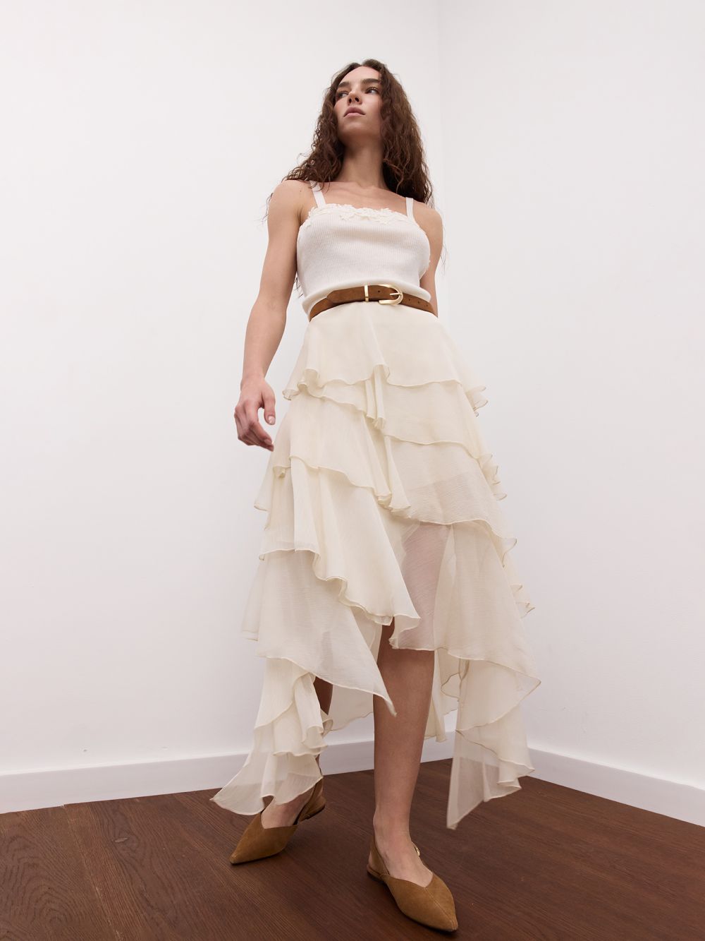 חצאית מידי שכבות