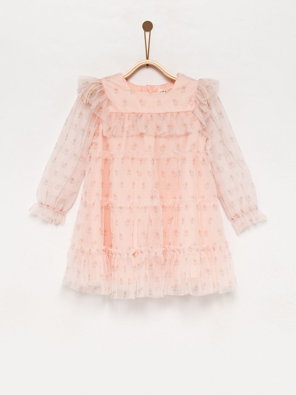 שמלת טול פרחונית