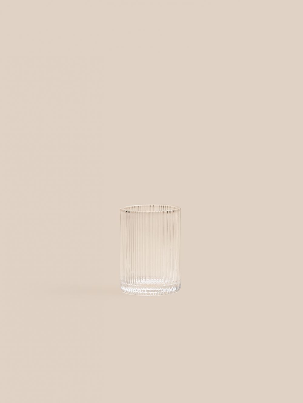 כוס למברשת זכוכית וזהב עדי