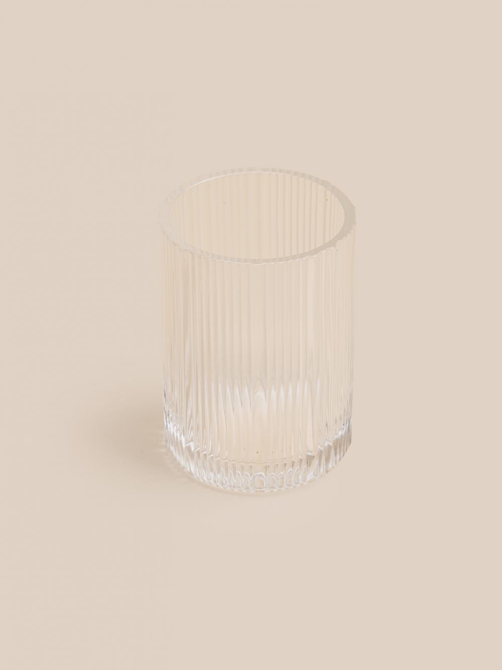 כוס למברשת זכוכית וזהב עדי