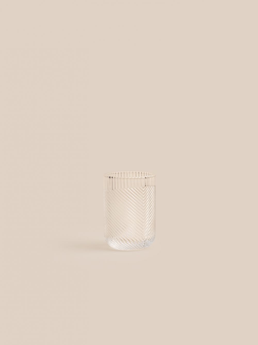 כוס למברשת שינים זכוכית סהר