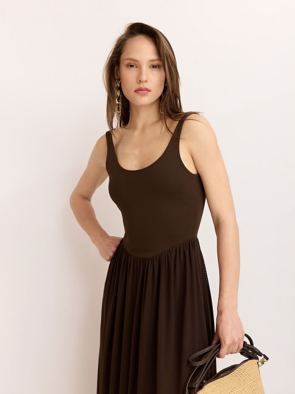 שמלת מידי בלרינה