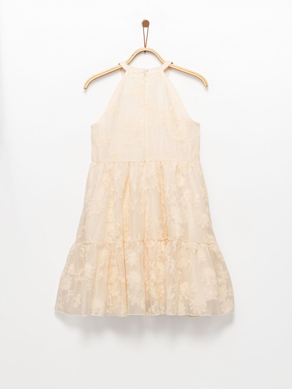 שמלת אפליקציות פרחים